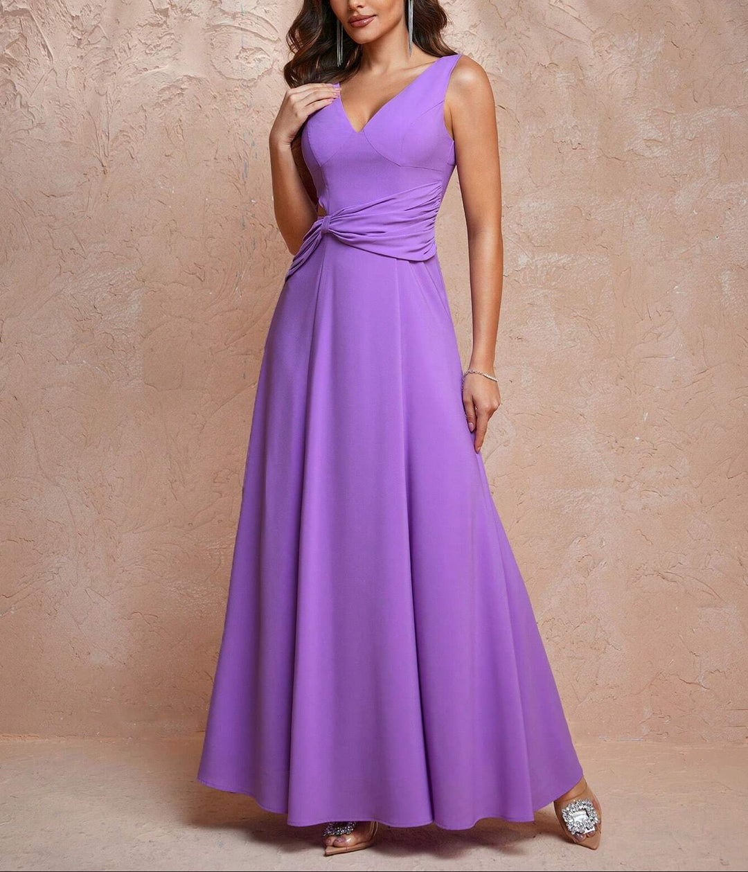 SHEIN maxi ruha, lila