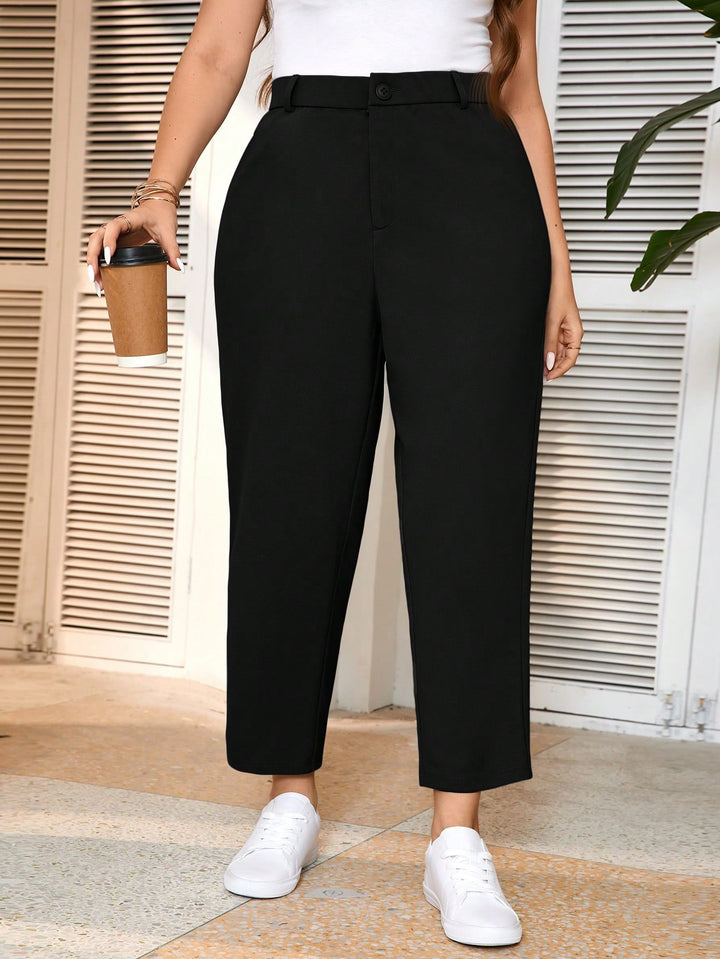 Pantaloni SHEIN, negru