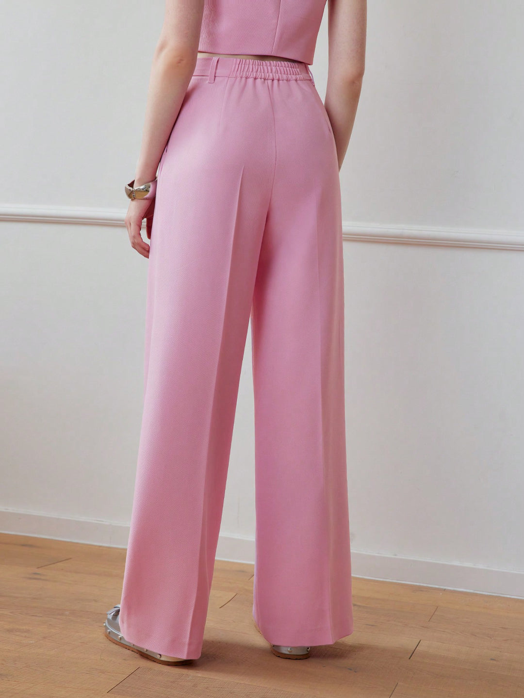 Pantalon SHEIN, roz
