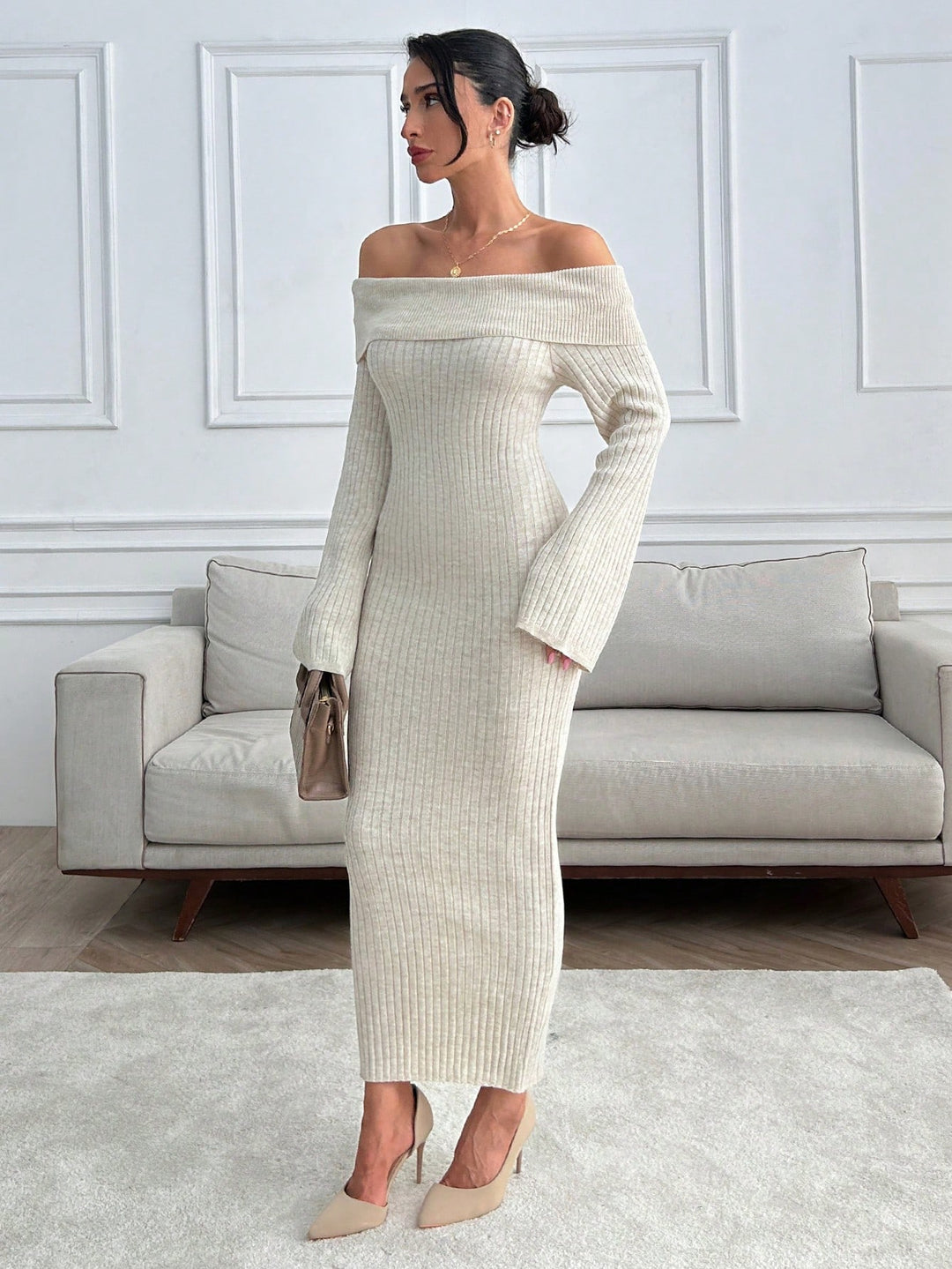 Rochie SHEIN, portocaliu