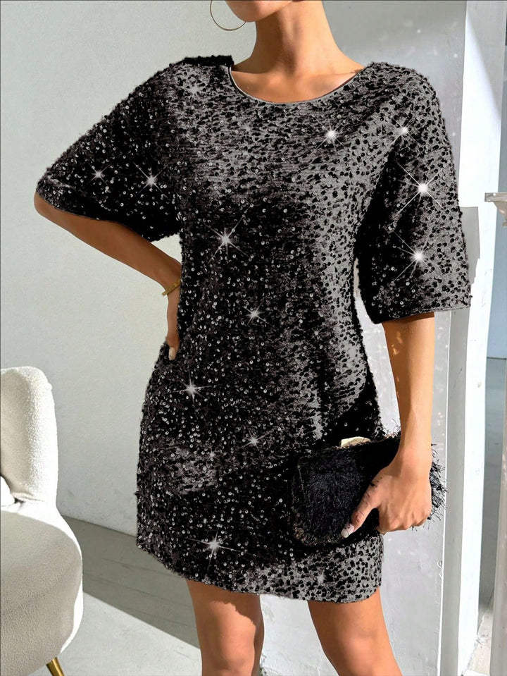 Rochie mini SHEIN, negru