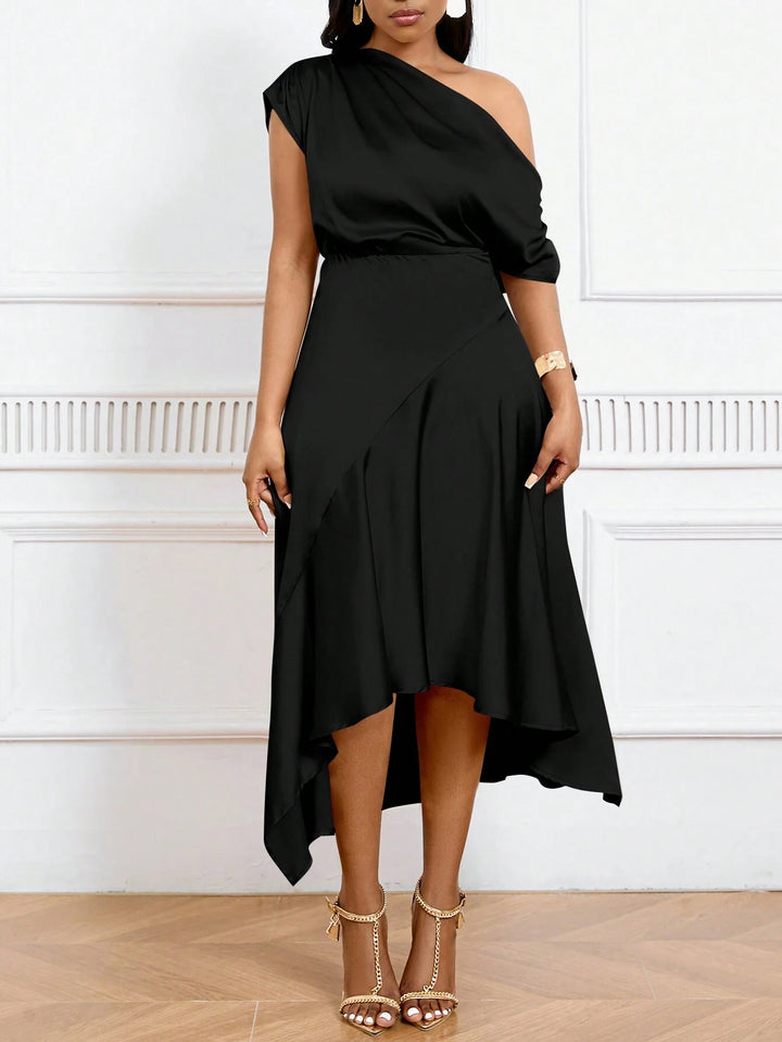 Rochie midi SHEIN, negru