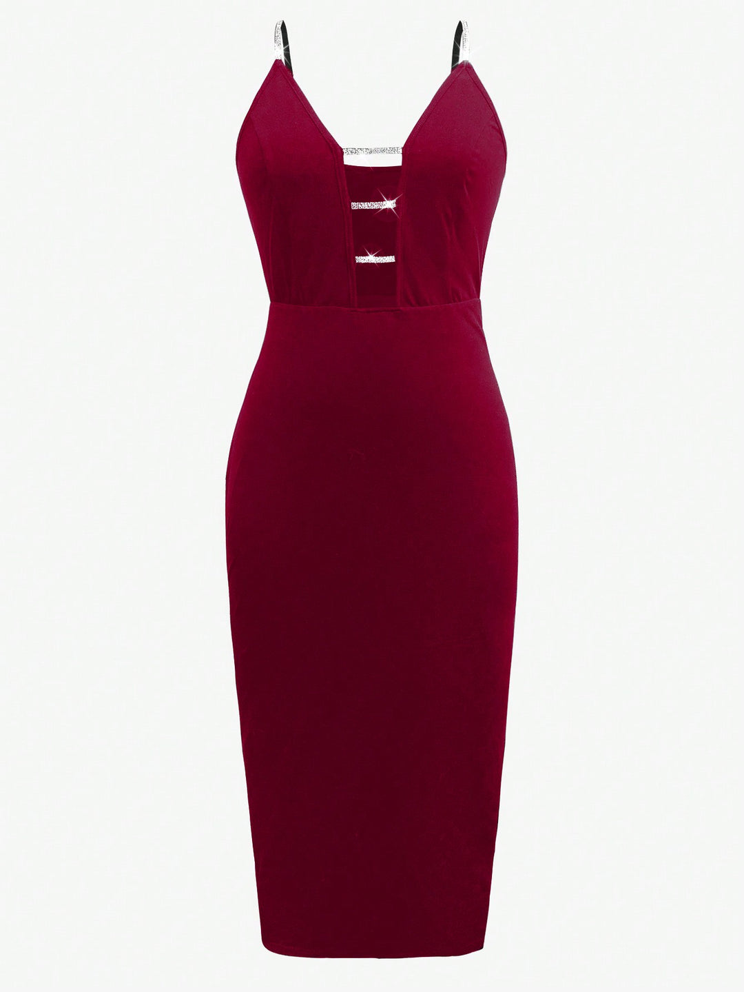 Rochie maxi SHEIN, vișiniu