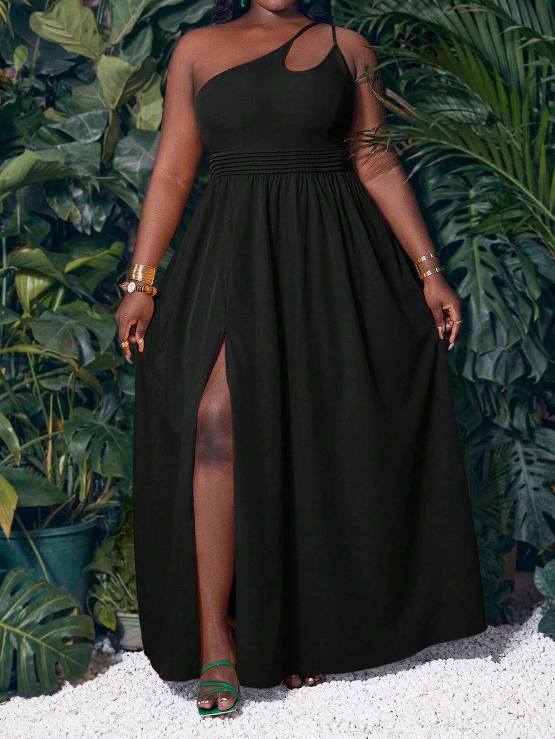 Rochie maxi SHEIN, negru