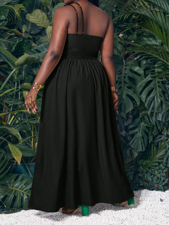 Rochie maxi SHEIN, negru