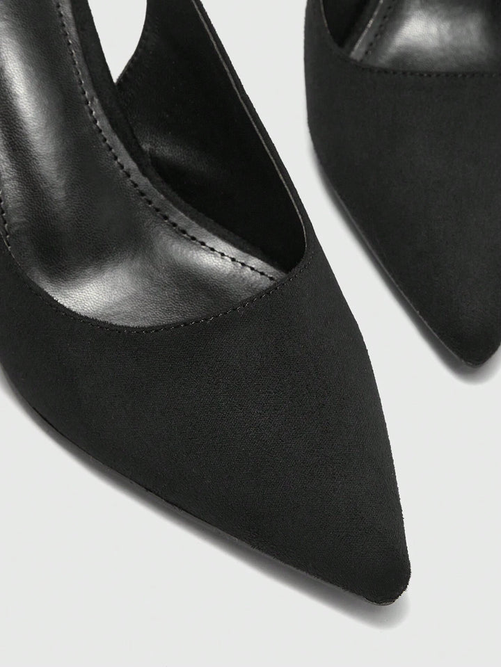 Pantofi cu toc SHEIN, negru