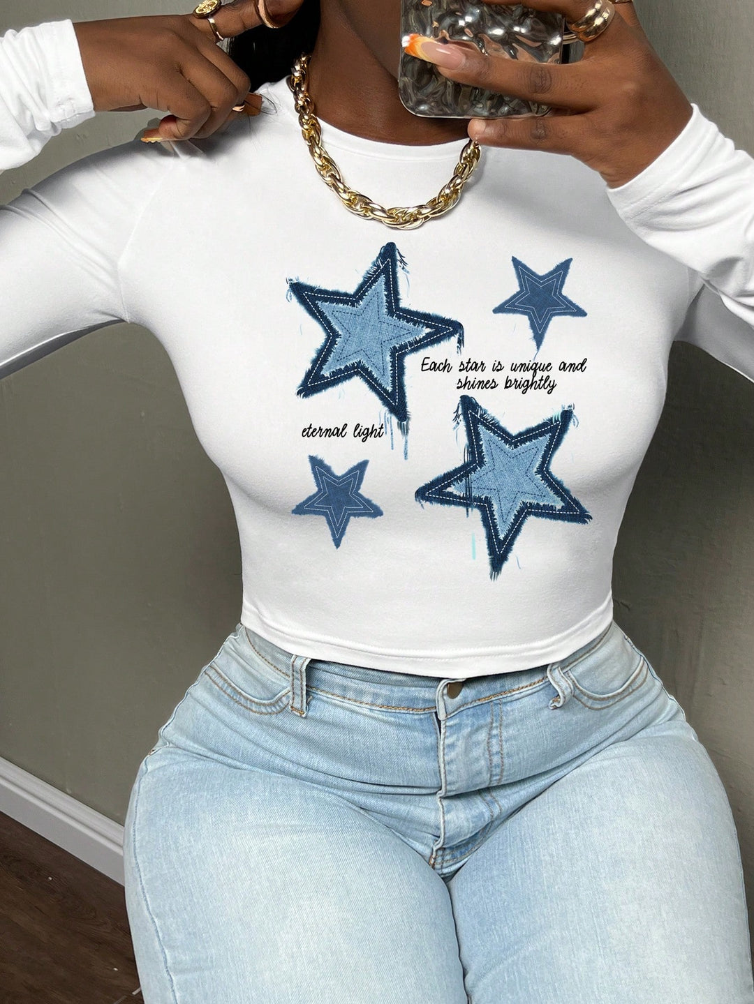 Tricou SHEIN, alb
