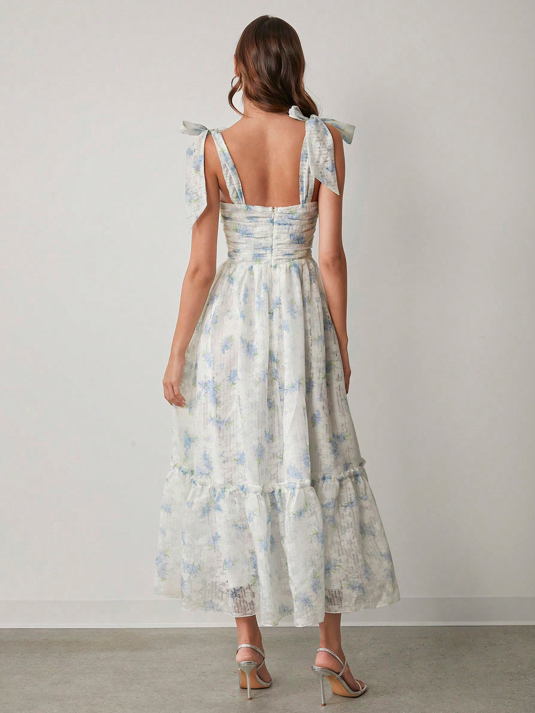 Rochie maxi SHEIN, albastru