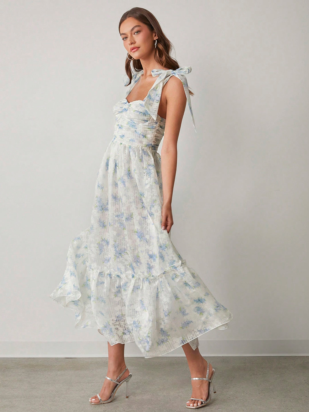 Rochie maxi SHEIN, albastru