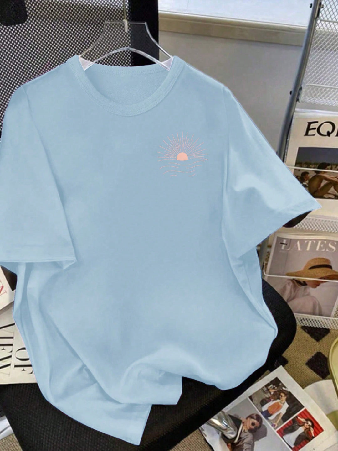 Tricou SHEIN, albastru