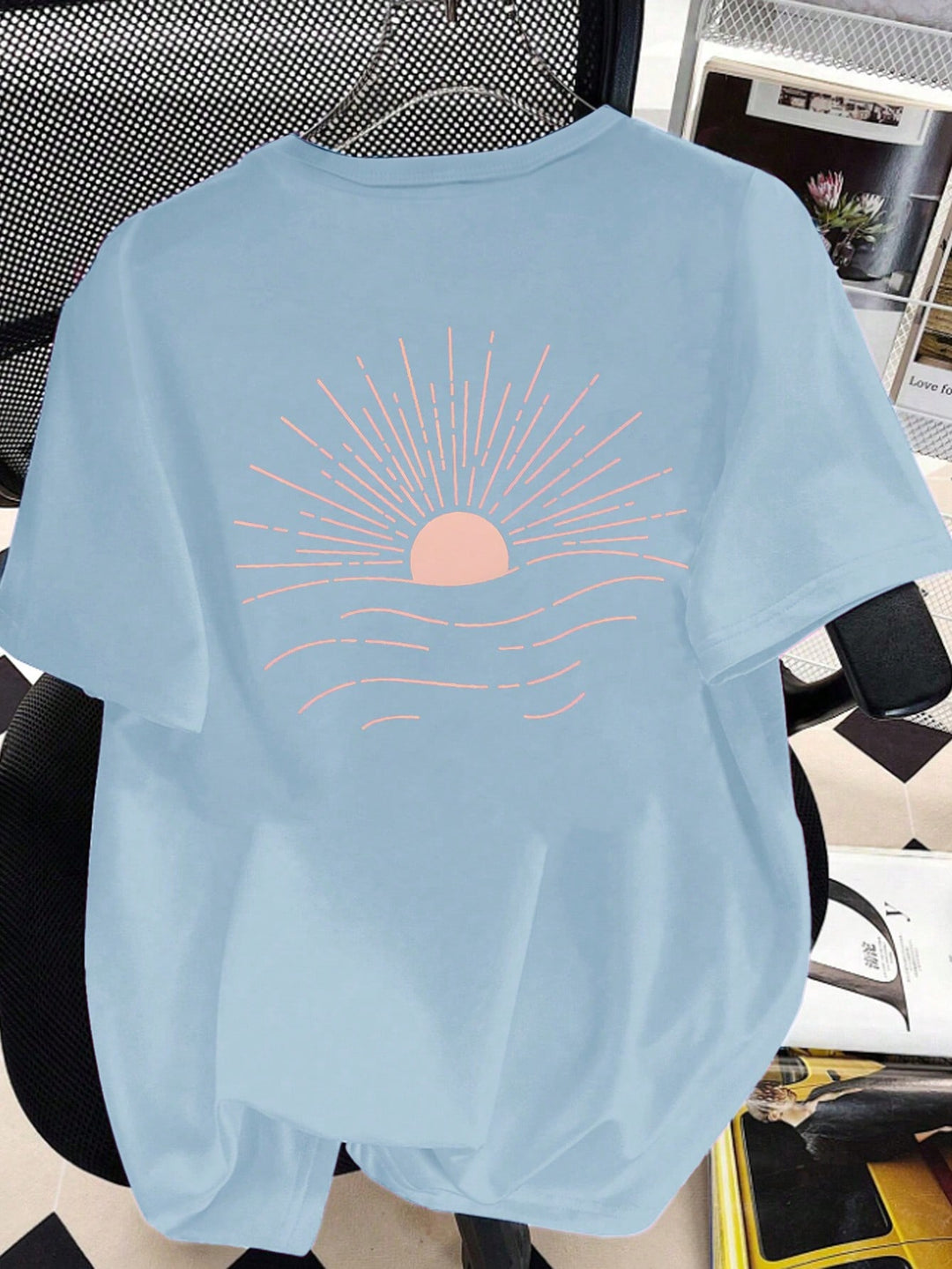 Tricou SHEIN, albastru