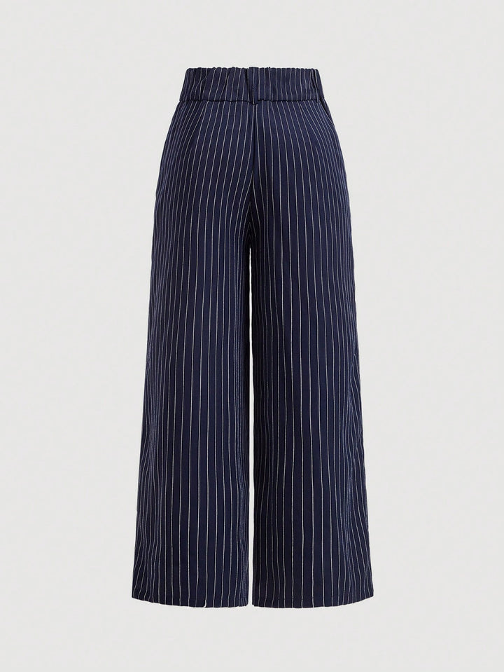 Pantaloni SHEIN, albastru