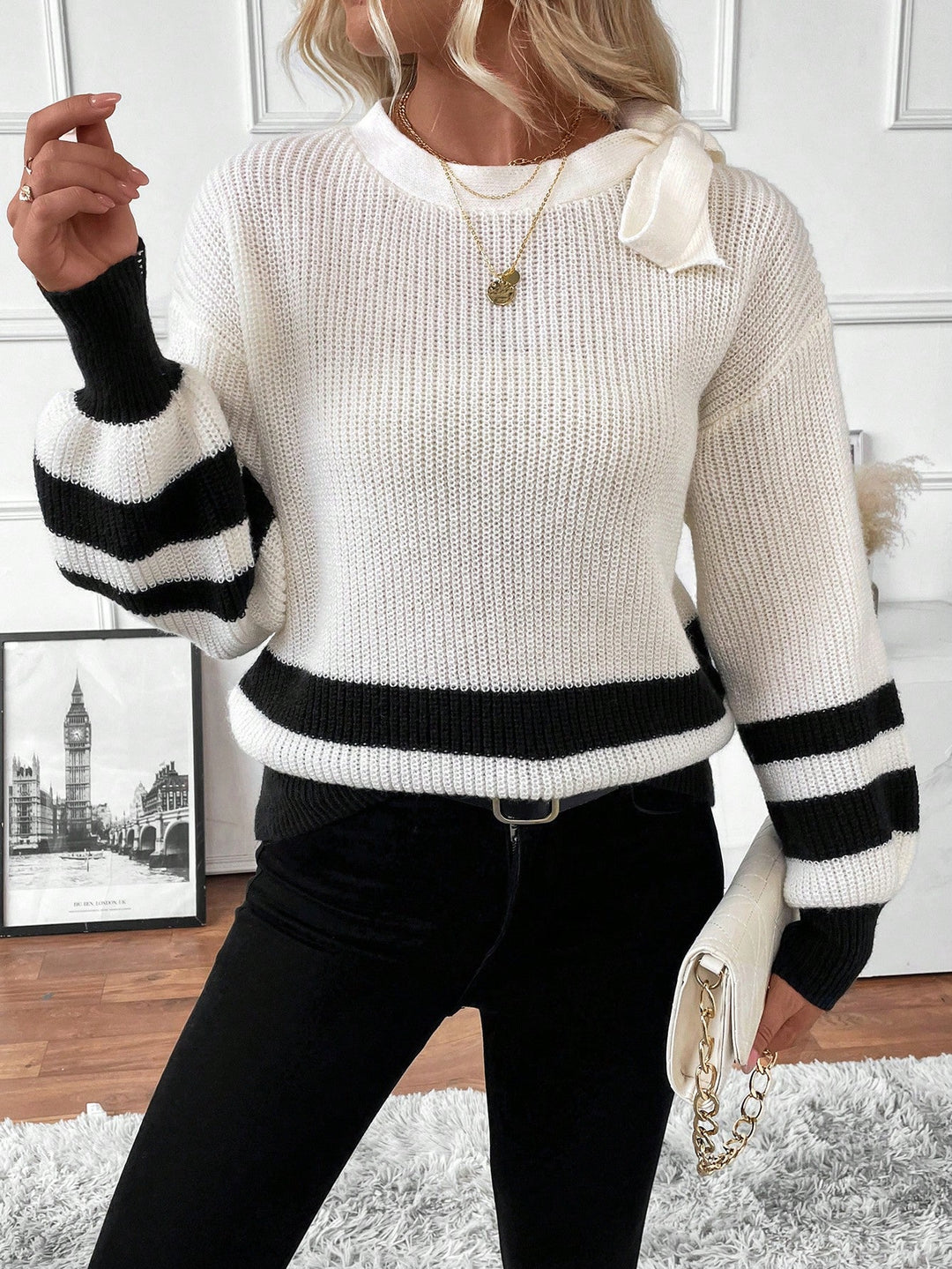 Pulover SHEIN, mix culori