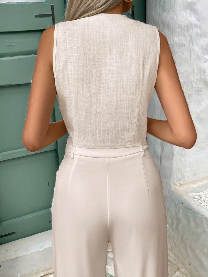 Top SHEIN, crem