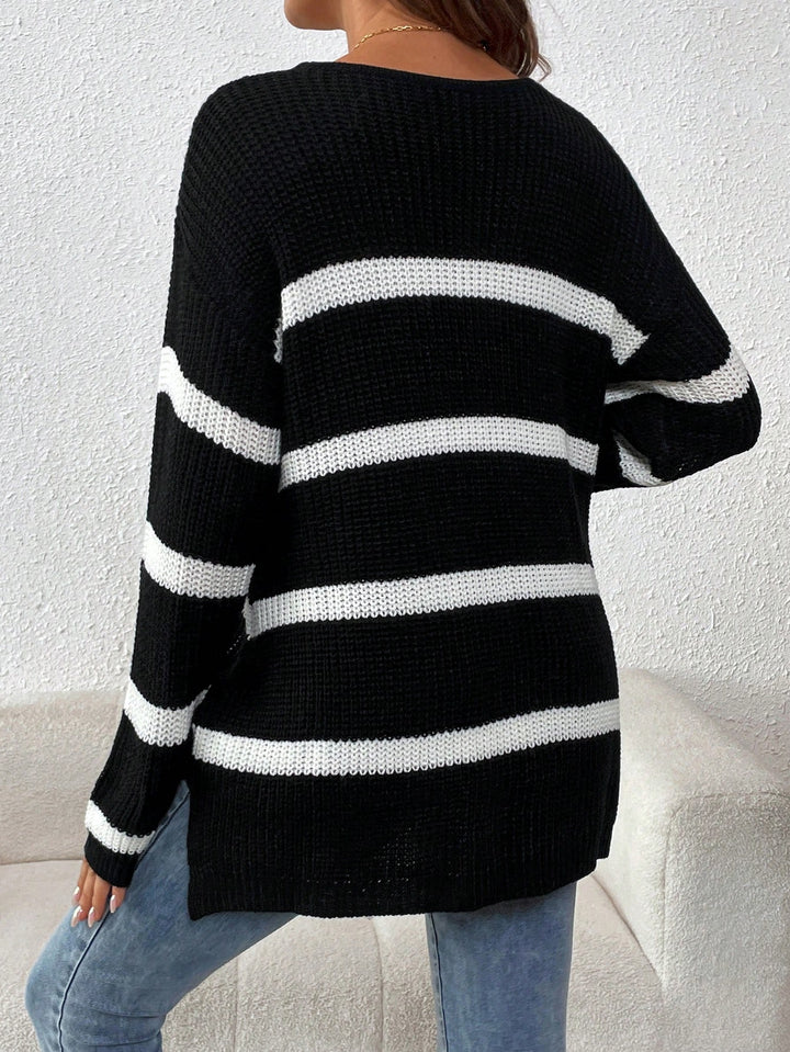 Pulover SHEIN, negru