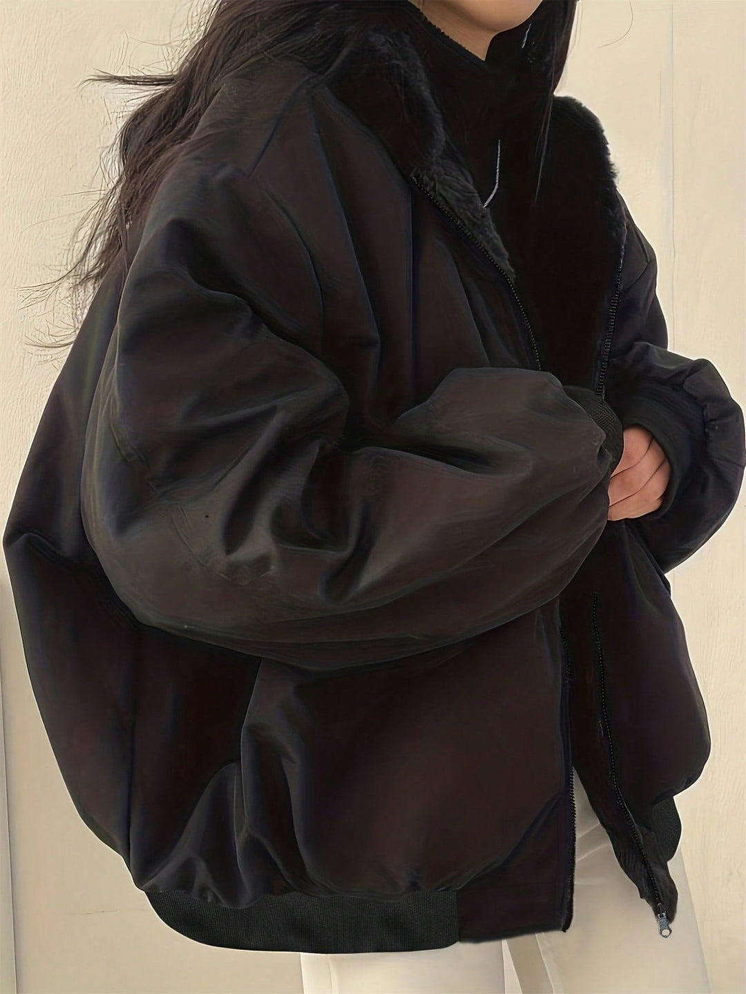 Geacă SHEIN, negru