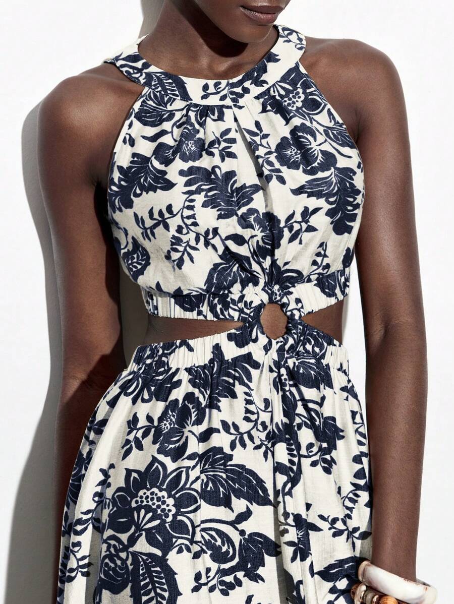 Rochie maxi SHEIN, mix culori