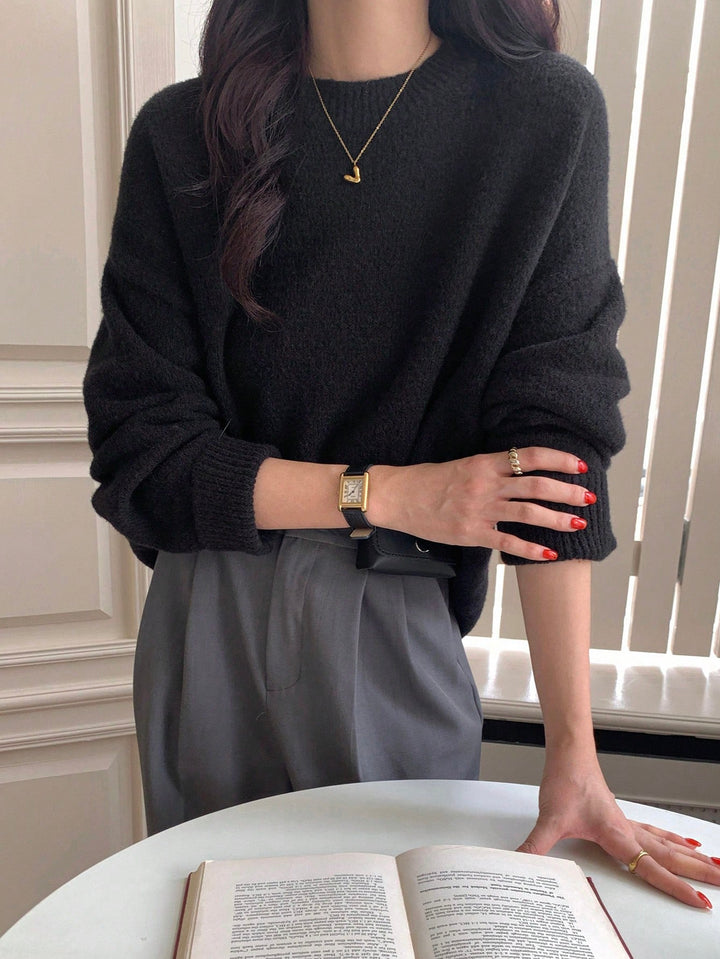 Pulover SHEIN, negru