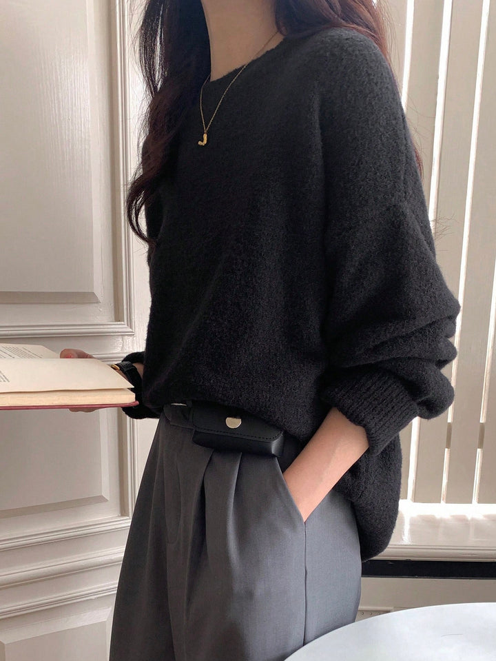 Pulover SHEIN, negru