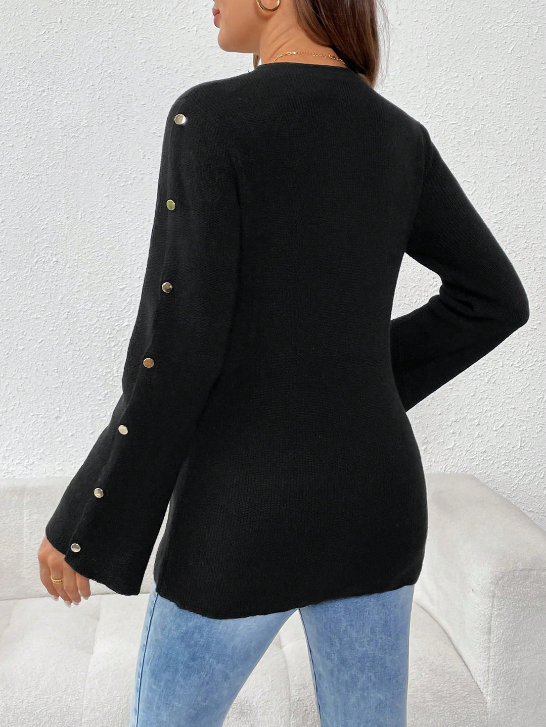 Pulover SHEIN, negru
