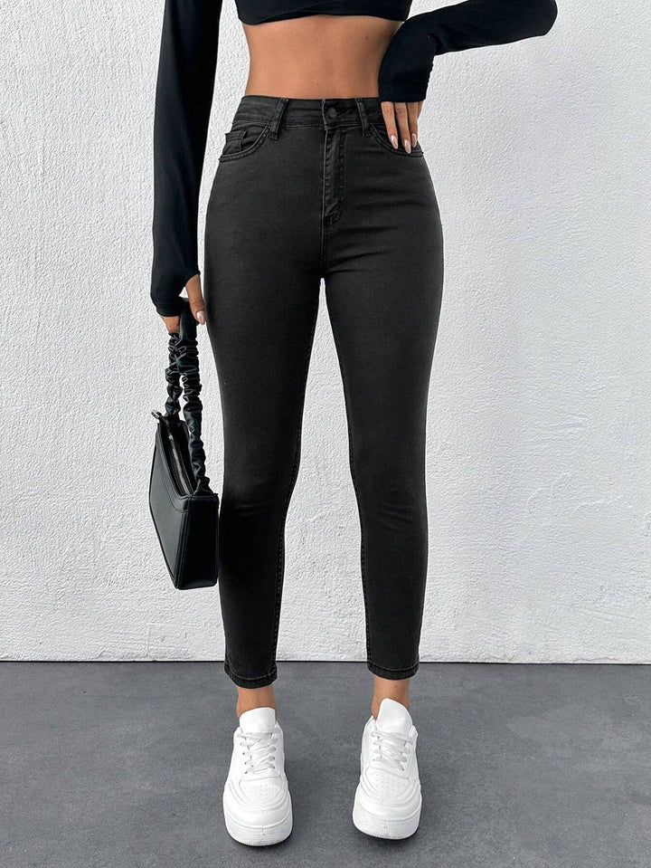 Jeans SHEIN, negru