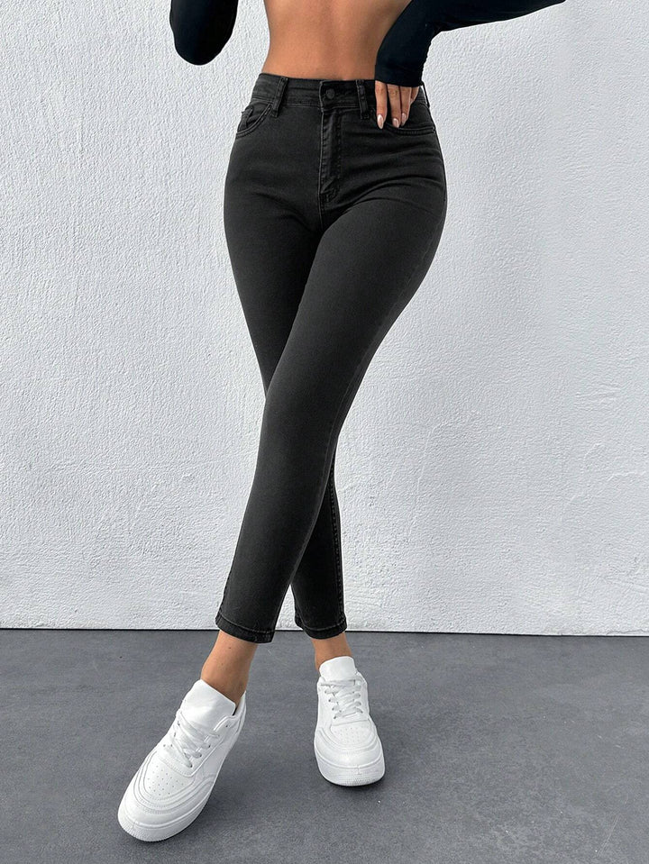 Jeans SHEIN, negru