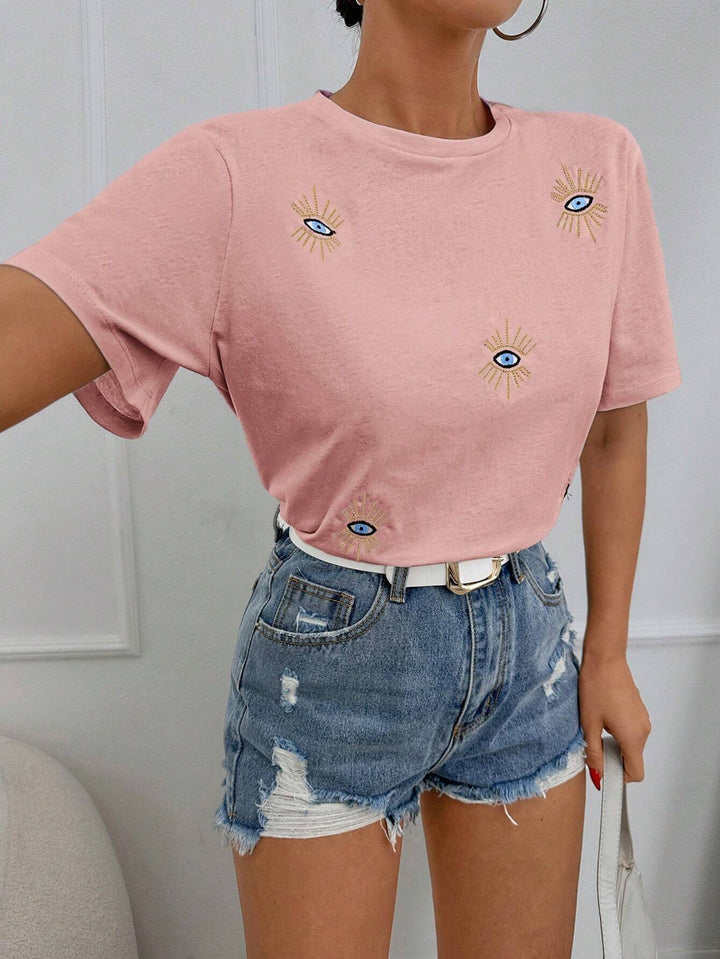 Tricou SHEIN, roz