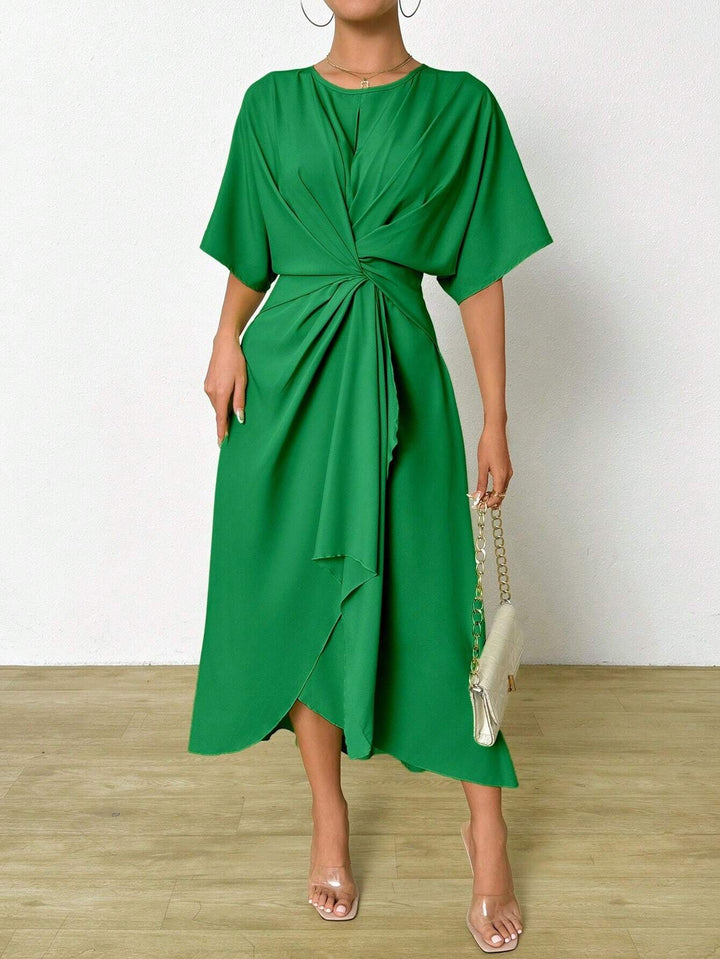 Rochie maxi SHEIN, verde