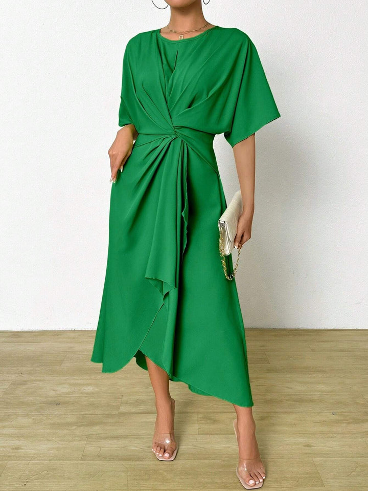 Rochie maxi SHEIN, verde