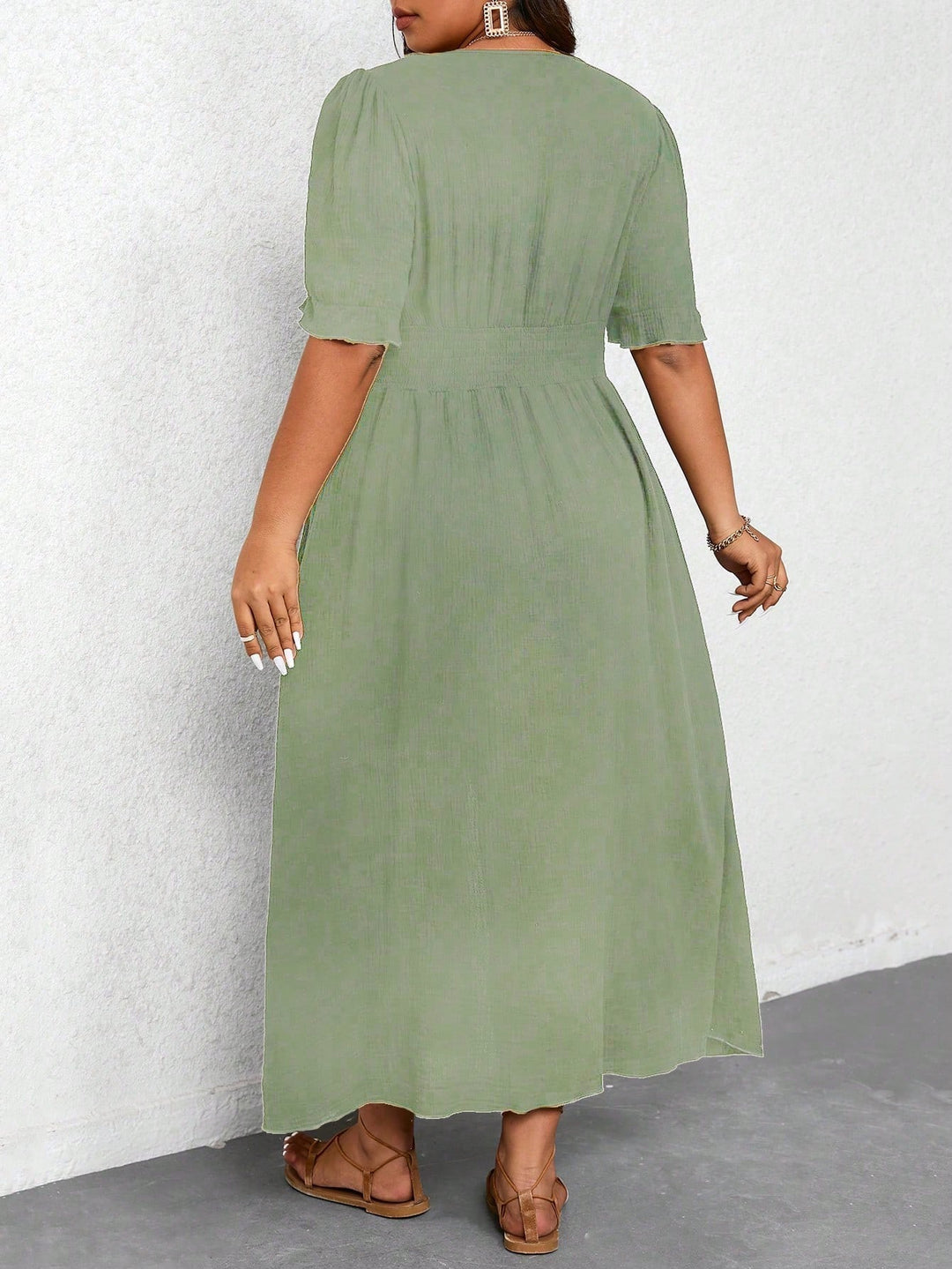 Rochie SHEIN, verde
