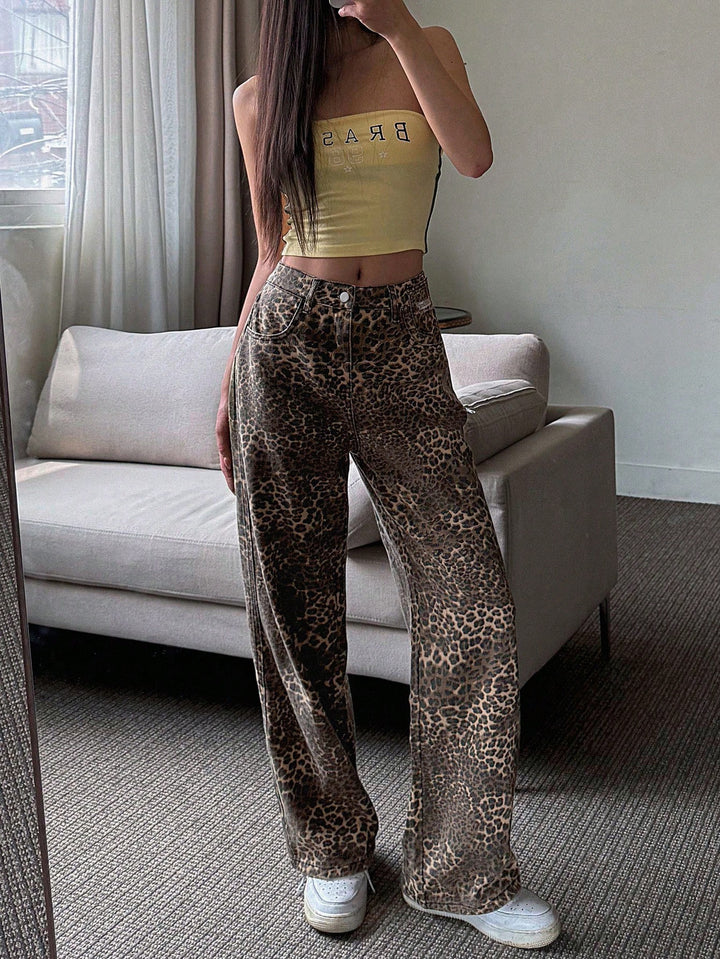 Jeans SHEIN, maro