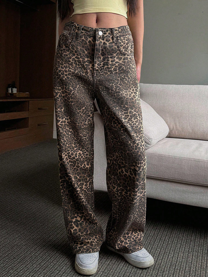 Jeans SHEIN, maro