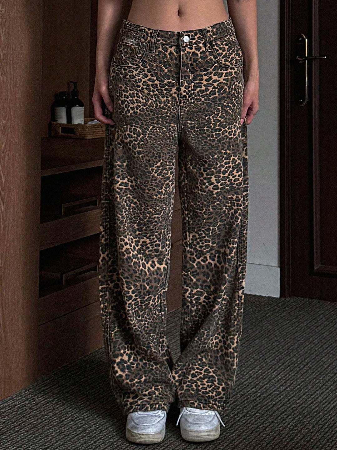 Jeans SHEIN, maro