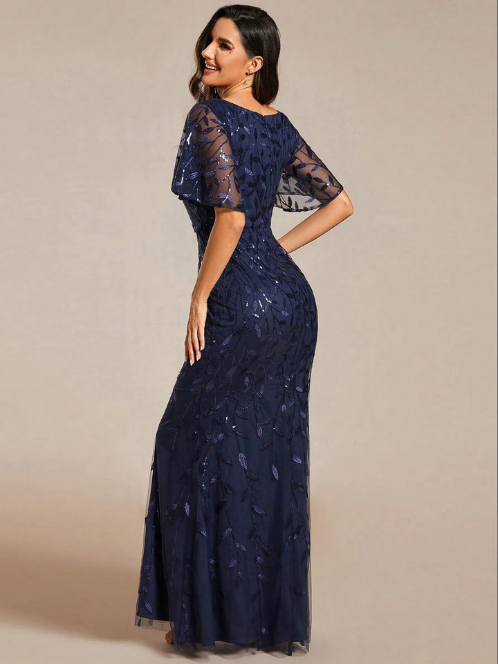 SHEIN maxi ruha, sötétkék