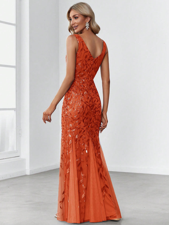 Rochie SHEIN, portocaliu