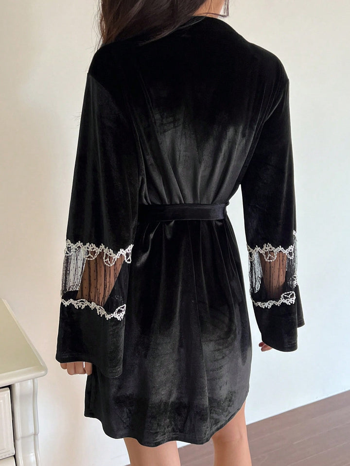 Halat SHEIN, negru