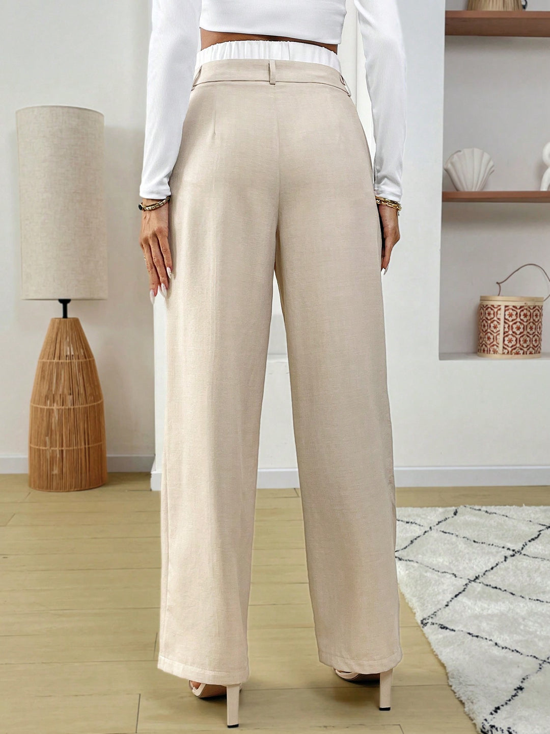Pantalon SHEIN, kaki
