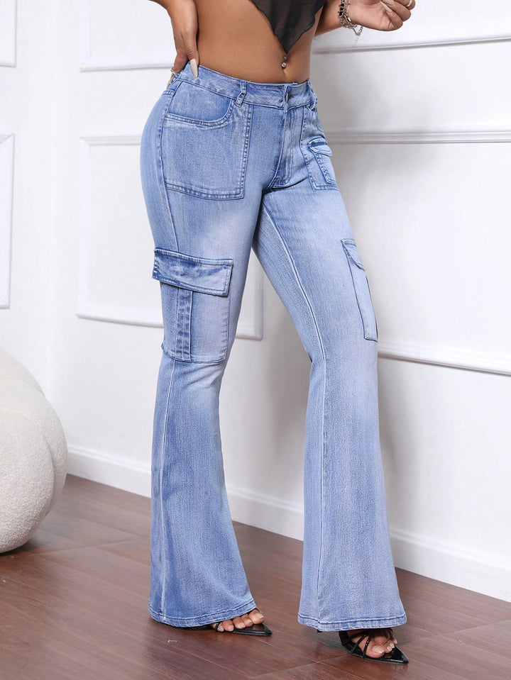 Jeans SHEIN, albastru