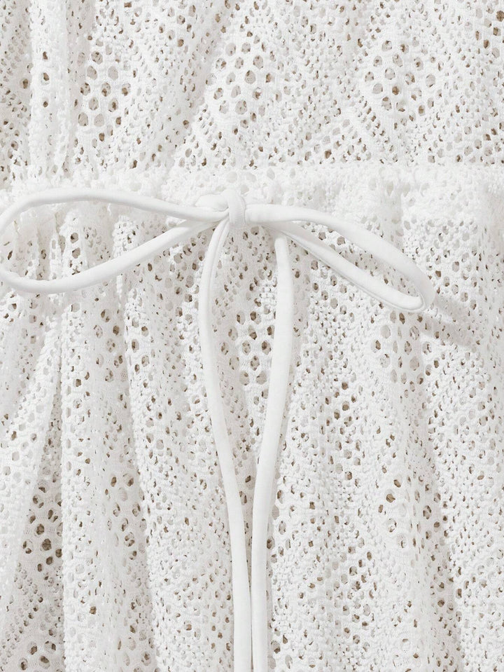 Rochie de plajă SHEIN, alb