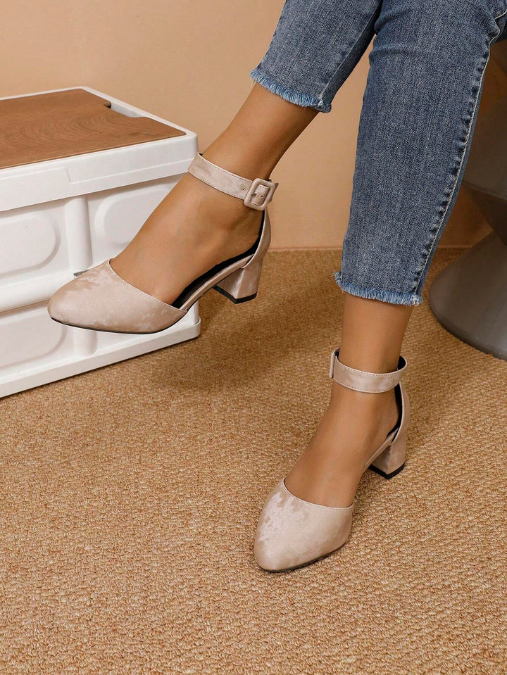 Pantofi cu toc SHEIN, roz