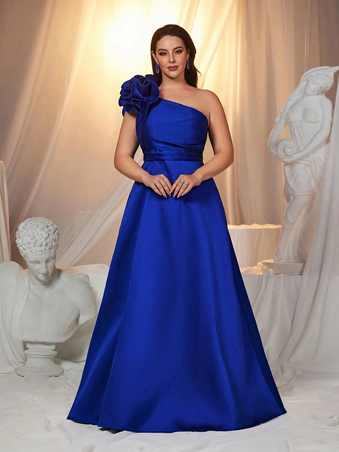Rochie de ocazie SHEIN, albastru