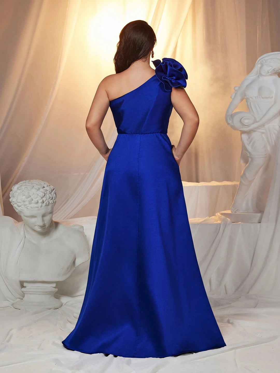 Rochie de ocazie SHEIN, albastru