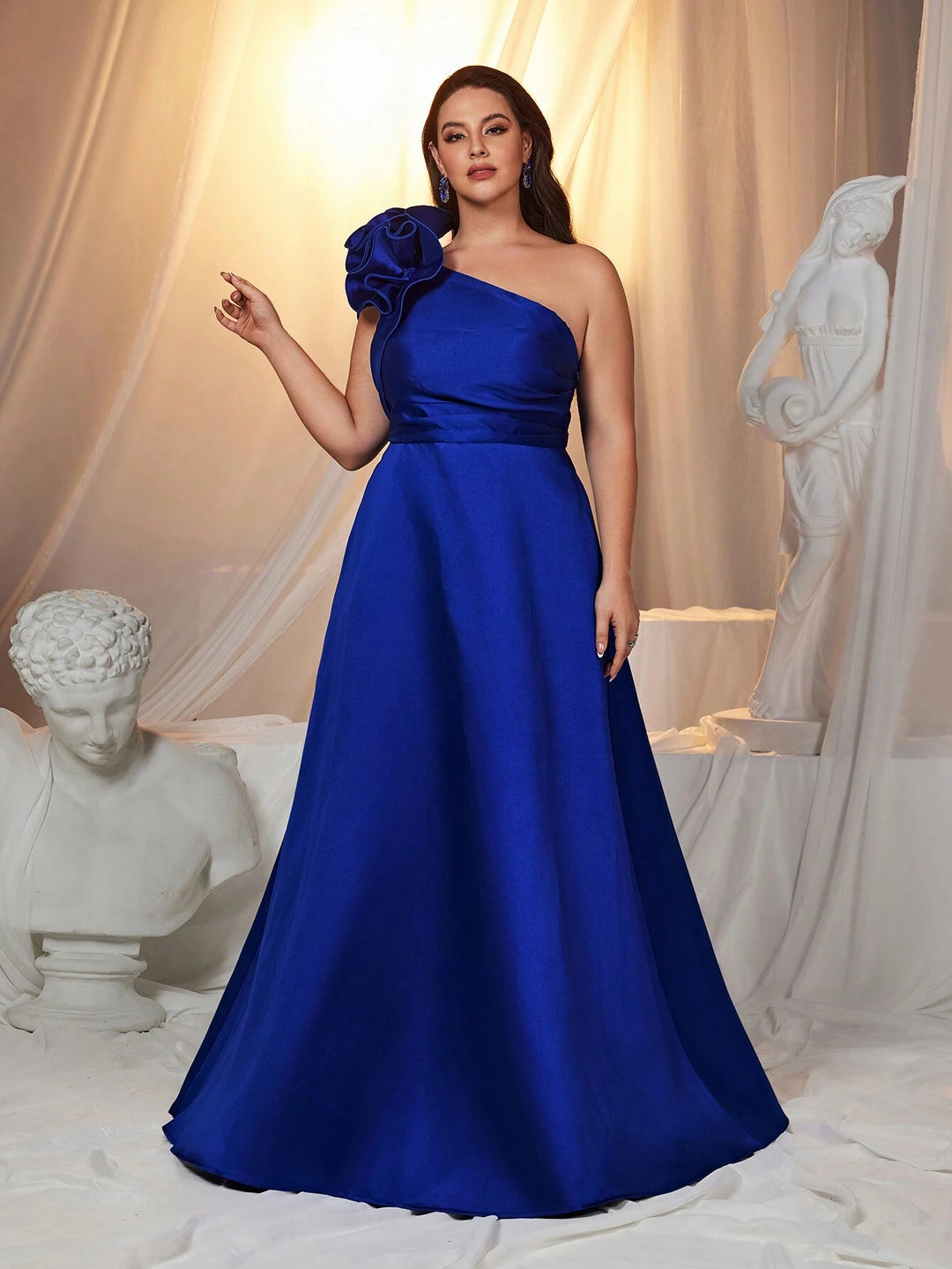 Rochie de ocazie SHEIN, albastru