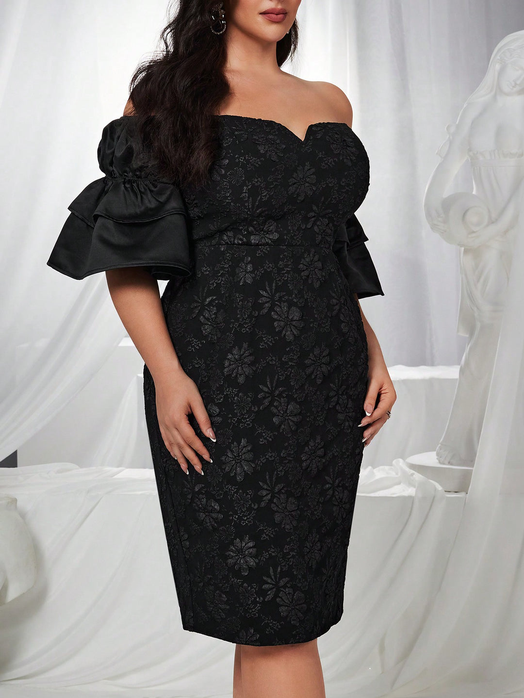 Rochie mini SHEIN, negru