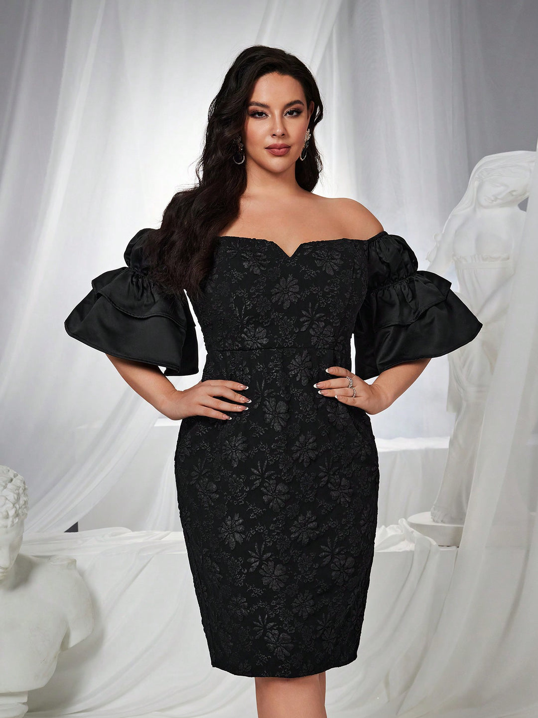 Rochie mini SHEIN, negru