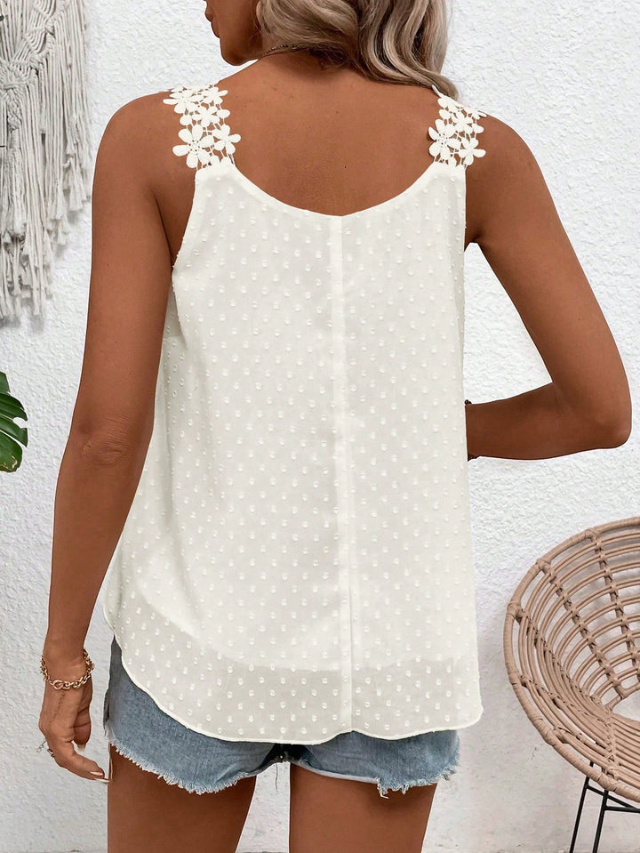 SHEIN top, ekrü