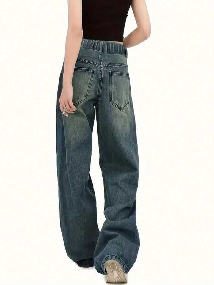 Jeans SHEIN, albastru