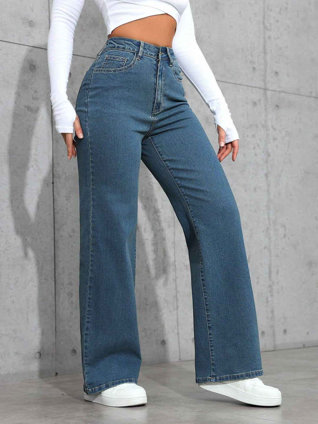 Jeans SHEIN, albastru