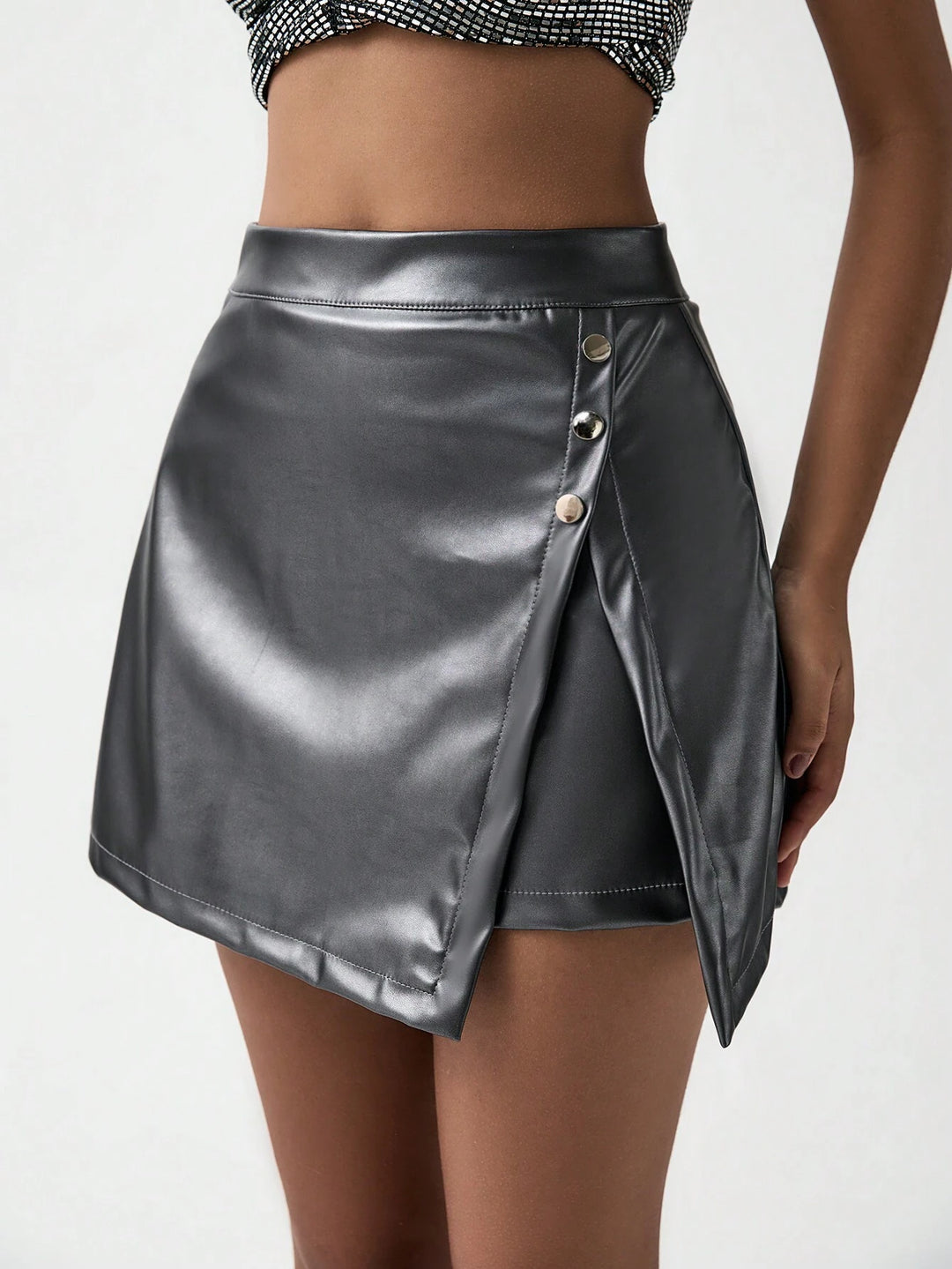 Fustă pantalon SHEIN, gri