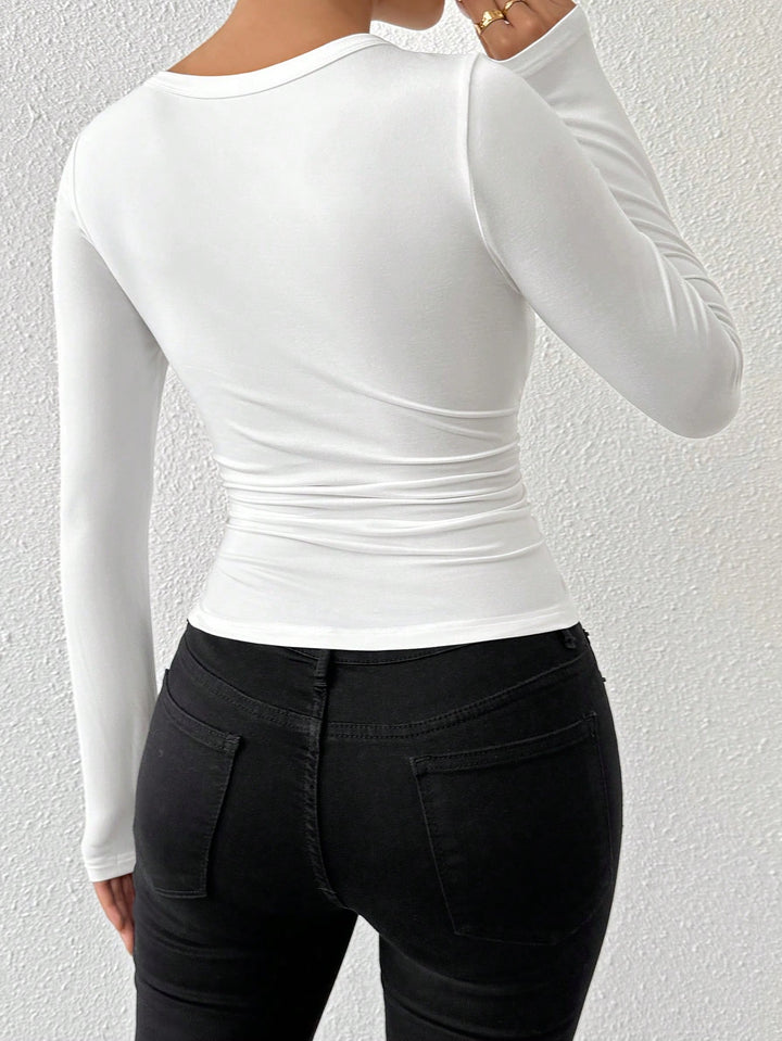 SHEIN póló, fehér